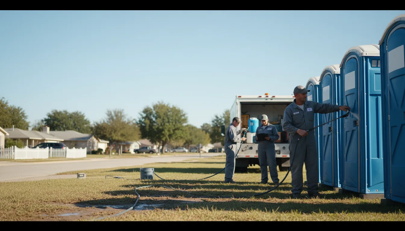 Long-Term Portable Toilet Rental in Ama, LA near me